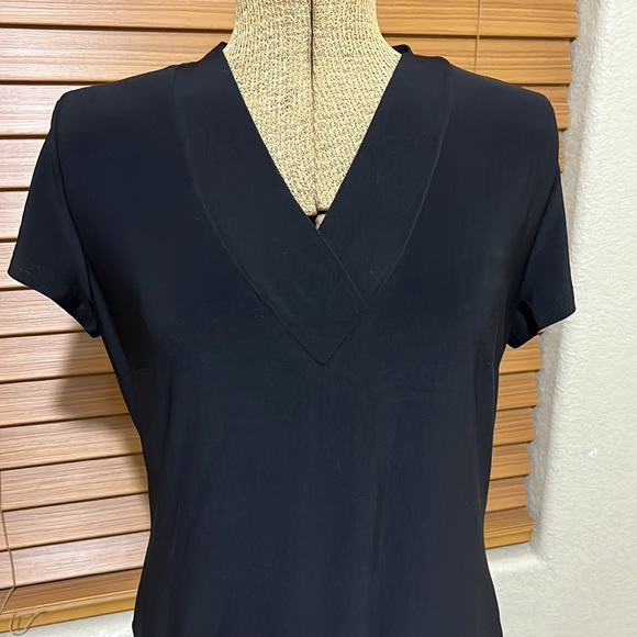 Joseph Ribhoff Black Dress Size 12 - Picture 2 of 6